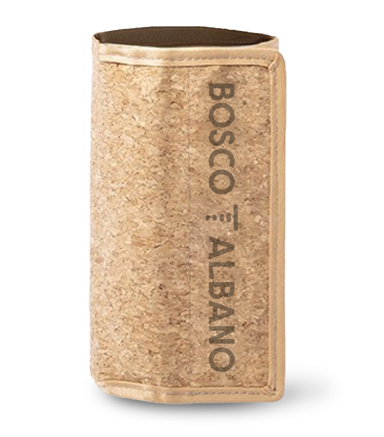 Sacca refrigerante in sughero con logo Bosco Albano