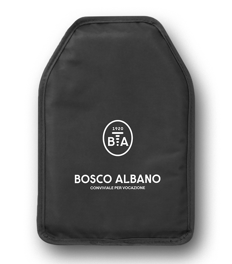 Sacca refrigerante in nylon con logo Bosco Albano